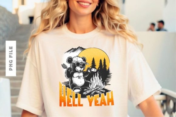 Download Hell Yeah T-shirt Design - Premium Resources