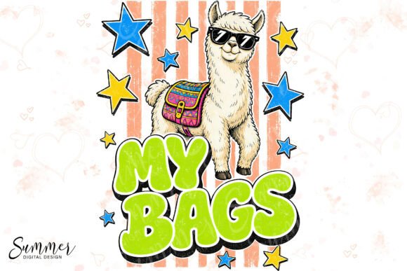 Download Alpaca My Bags Retro Funny Animal Pun - Funny animal Collection