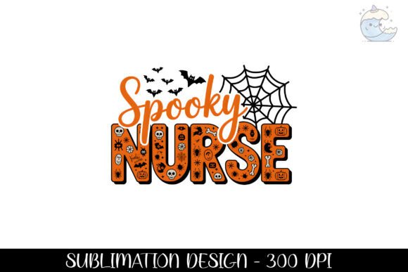 Download Spooky Nurse Halloween Vibe Design Png - Halloween vibe Collection