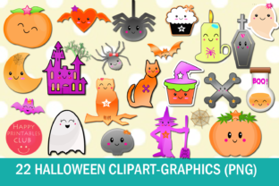 Download 22 Kawaii Halloween Clipart-Halloween Graphics Clipart - Graphic Collection
