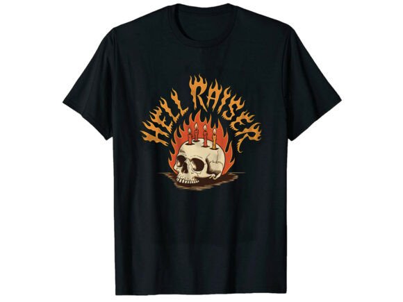 Download Hell Rage Skull Funny Sarcastic T-Shirt - Hell Collection