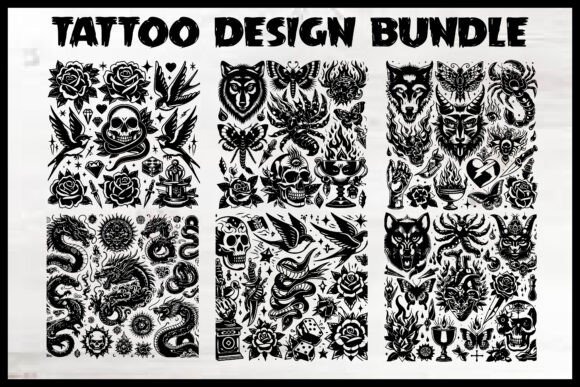 Download Tattoo Design Bundle - Premium Resources
